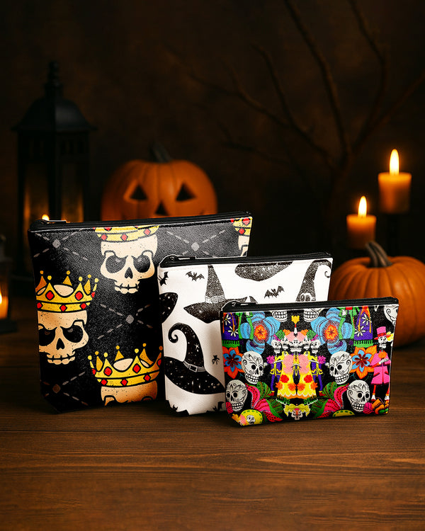 Canvas Totebag Flower Skeleton Cute Halloween GTT0240