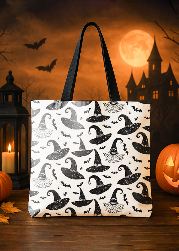 Canvas Totebag Never Be Afrait Of Change Sun Moon Halloween GTT0152