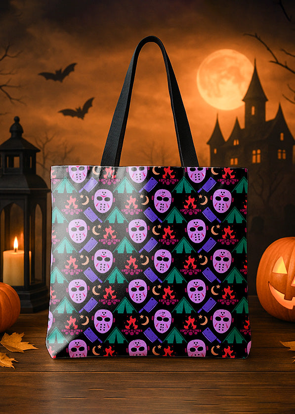 Canvas Totebag Witch Please Cute Halloween 01 GTT0207