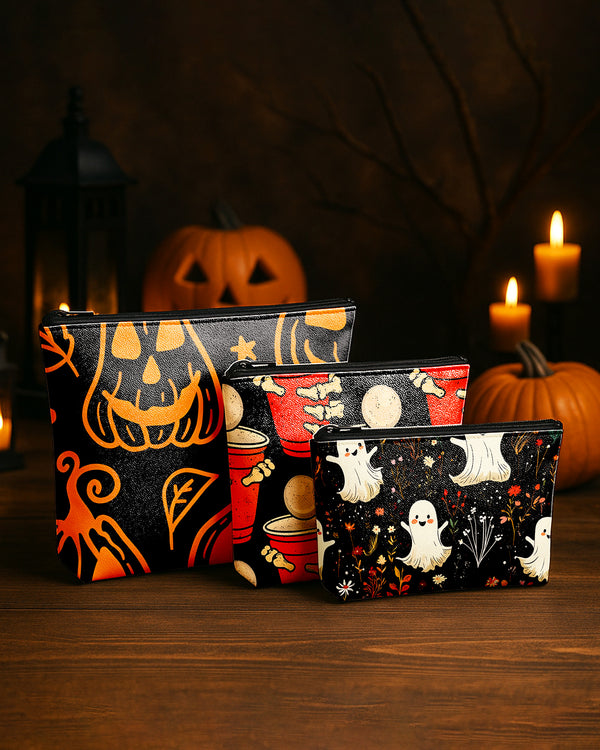 Canvas Totebag Skeleton Flower Heart Cute Halloween GTT0254