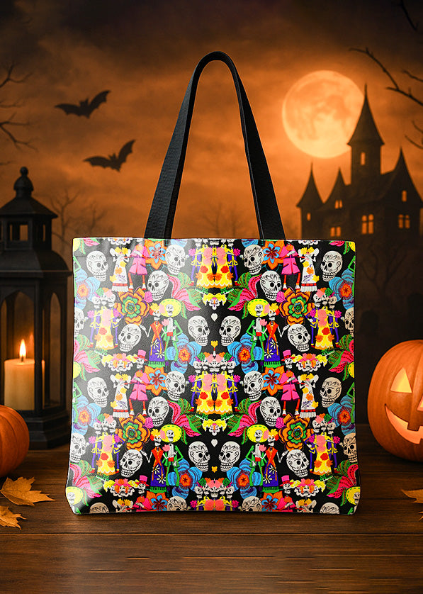 Canvas Totebag Potion Commotion Pumpkin Chemistry Halloween GTT178