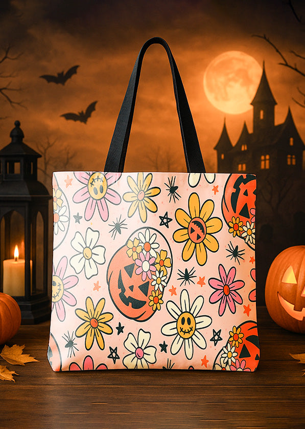 Canvas Totebag Totebag Call Me Cute and Give Me Candy Cute Halloween GTT0189