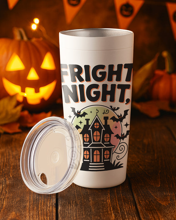 Stainless Tumbler Fright Night Castle Bat Cute Halloween GTB031