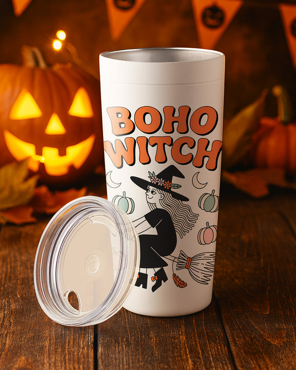 Stainless Tumbler Boho Witch Cute Halloween GTB06