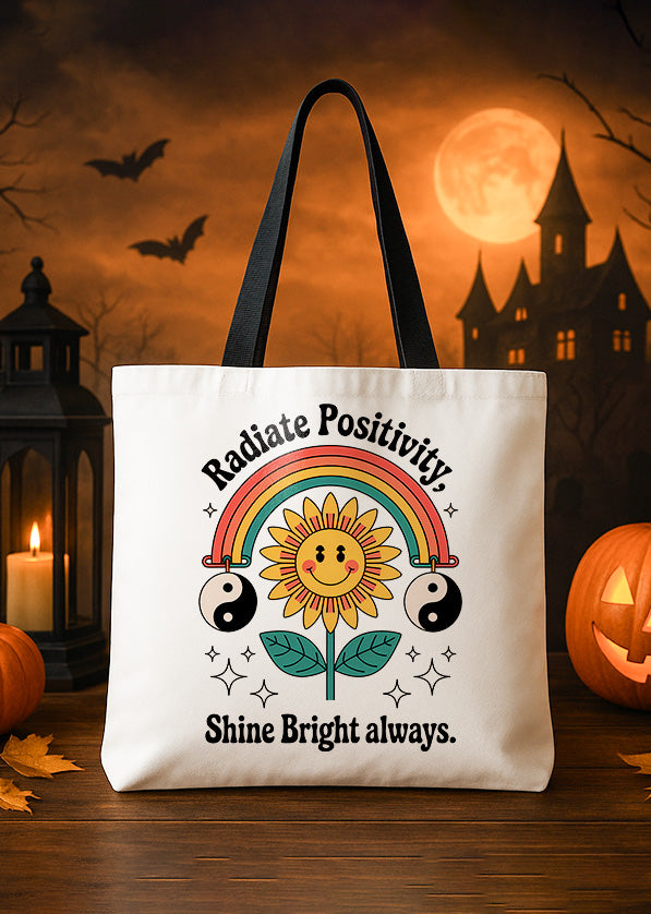 Canvas Totebag Creep It Real Zomie Cute Halloween GTT0117