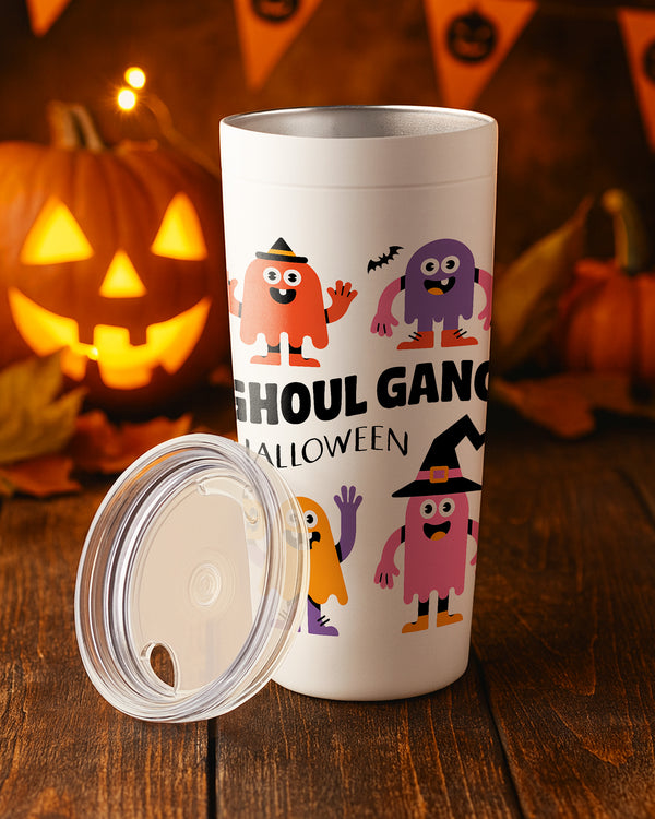 Stainless Tumbler Ghoul Gang  Monster Cute Halloween GTB034