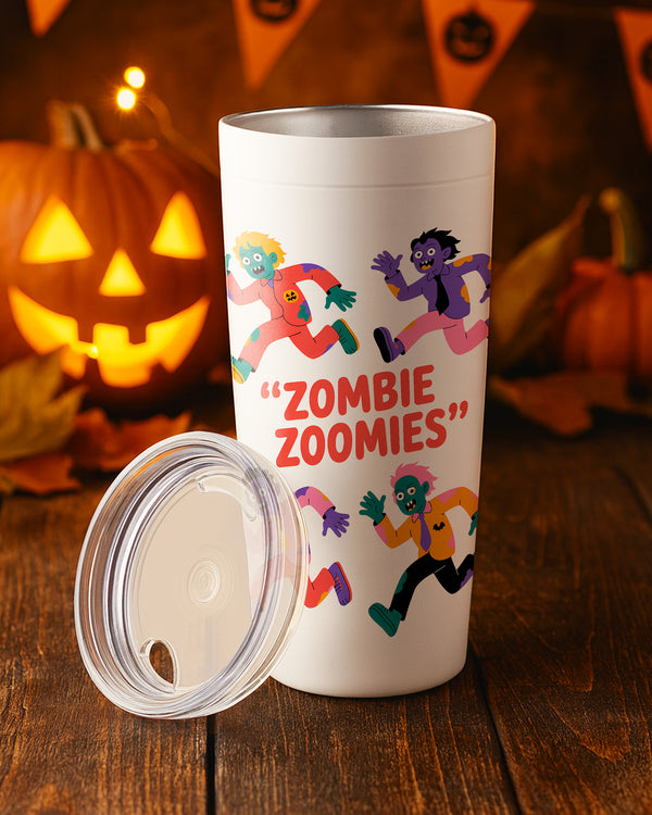 Stainless Tumbler Zombies Zoomies Cute Halloween GTB0109
