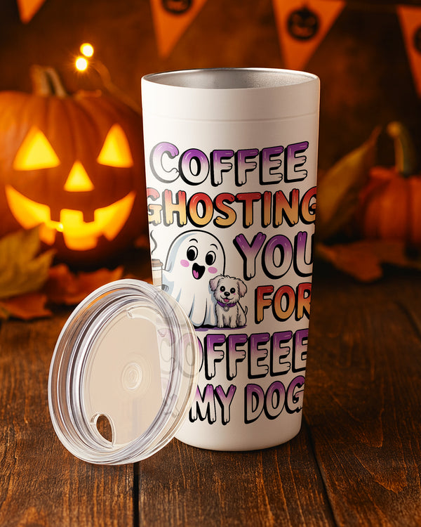 Stainless Tumbler Coffee Ghost You To Cute Halloween GTB019