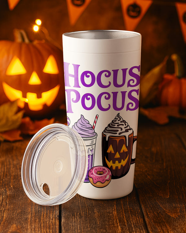 Stainless Tumbler Hocus Pocus Coffee and Tea Cute Halloween 02 GTB052