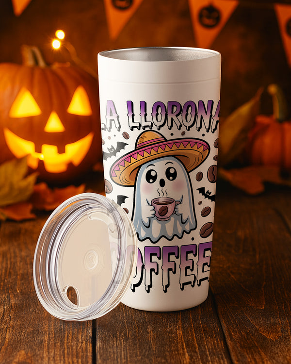 Stainless Tumbler LA Llorona Coffee Cute Halloween GTB059