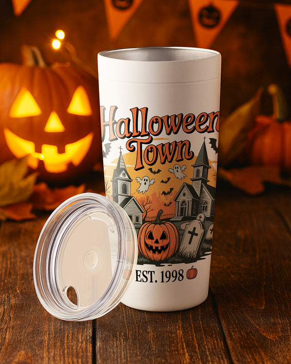 Stainless Tumbler  Town Pumpkin Dead Town Cute Halloween GTB045