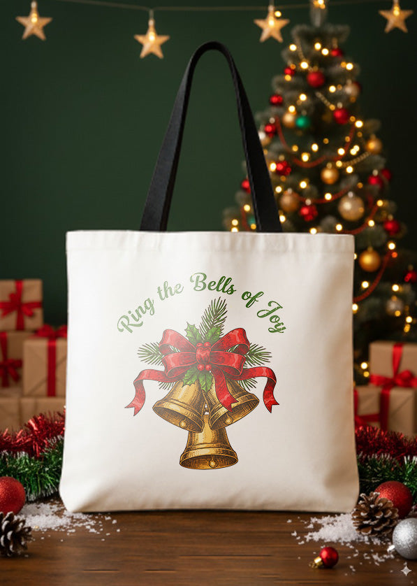 Canvas Totebag Ring The Bells Of Joy GTT0329