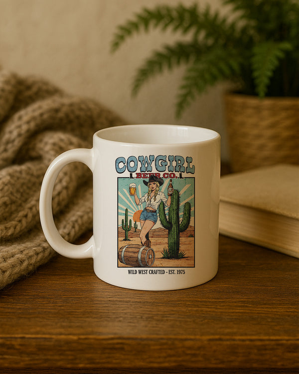 Mug Cowgirl Beer.Co. Wild West Crafted – Est. 1975 GMG0221