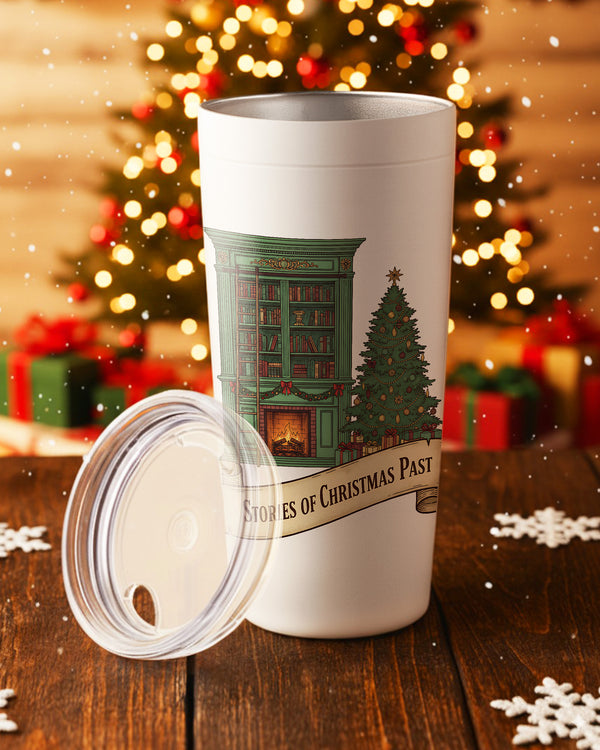 Stainless Tumbler Tis Stories Of Christmas Past GTB0210