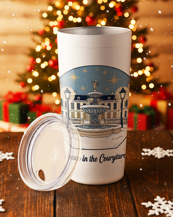 Stainless Tumbler Tis Peace In The Courytard GTB0211