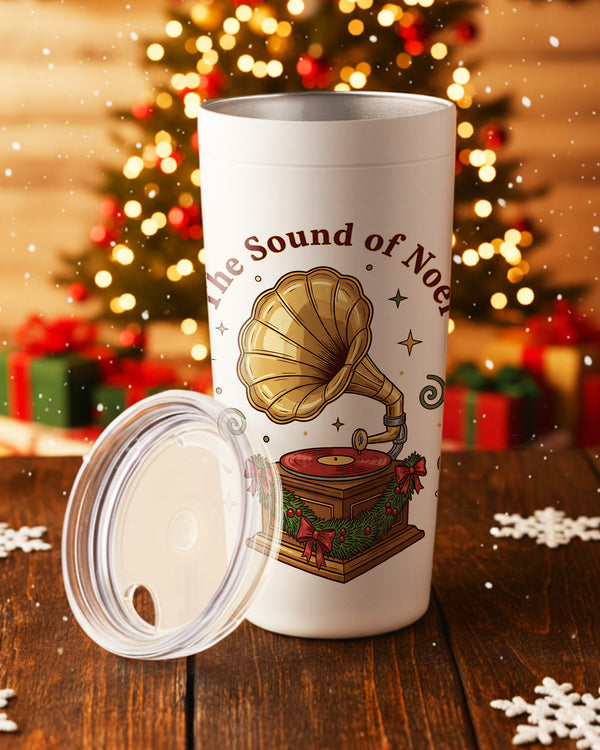 Stainless Tumbler Tis The Sound Off Noel GTB0212