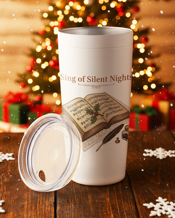 Stainless Tumbler Tis Sing Of Silent Nights GTB0213