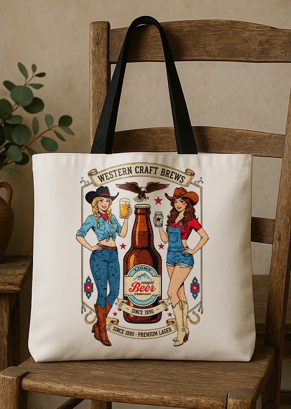 Canvas Totebag Western Craft Brews Since 1990 - Premium Lager GTT03016
