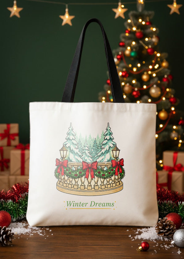 Canvas Totebag Winter Dream GTT0337
