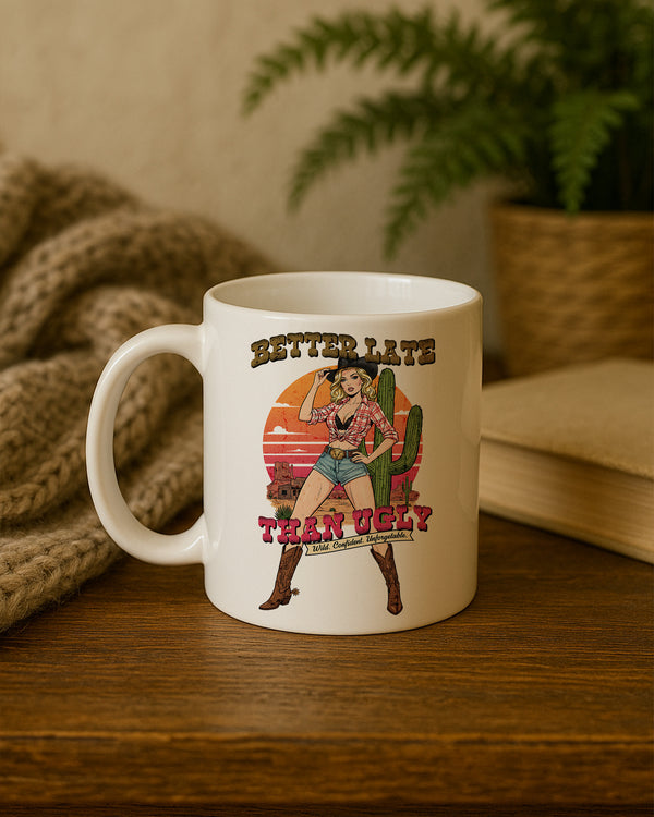 Mug Better Late Than Ugly Wild Confident Unforgettable GMG0211