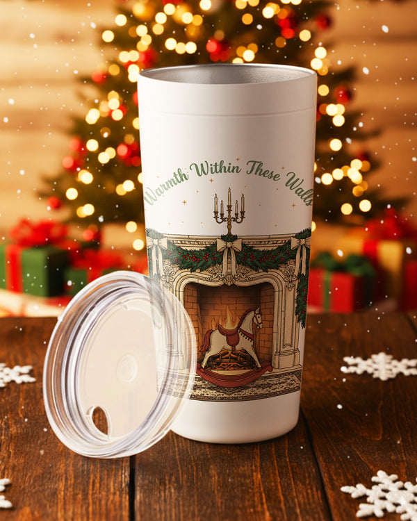 Stainless Tumbler Tis Warmth Within These Walls GTB0201
