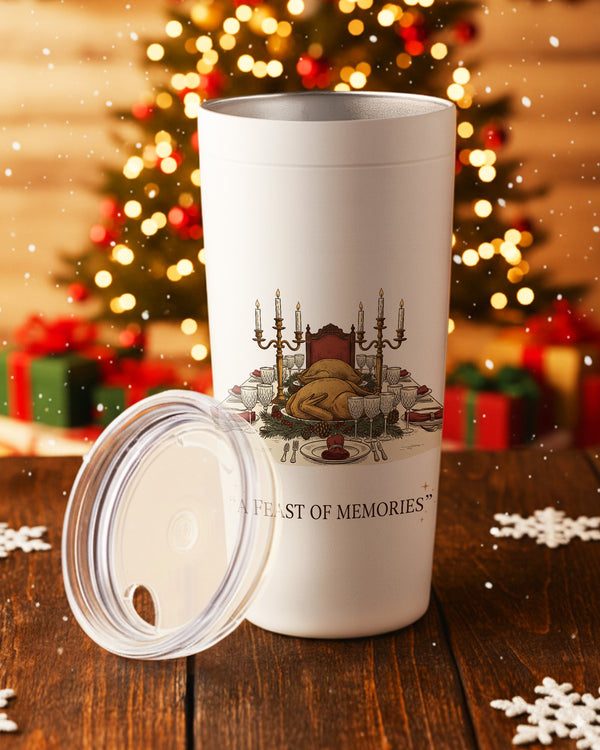 Stainless Tumbler Tis A Feast Of Memories GTB0204