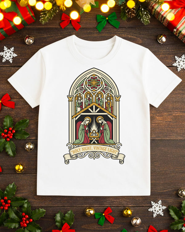 T-shirt Holy Night, Vintage Light GTS025