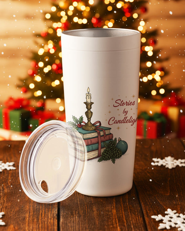 Stainless Tumbler Tis Stories By Candlelight GTB0207