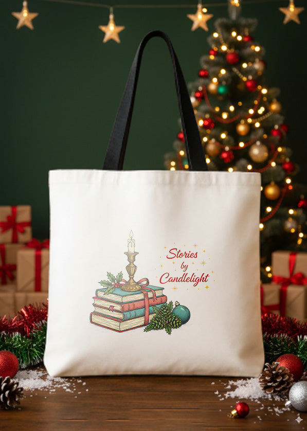 Canvas Totebag Stories By Candlelight GTT0327