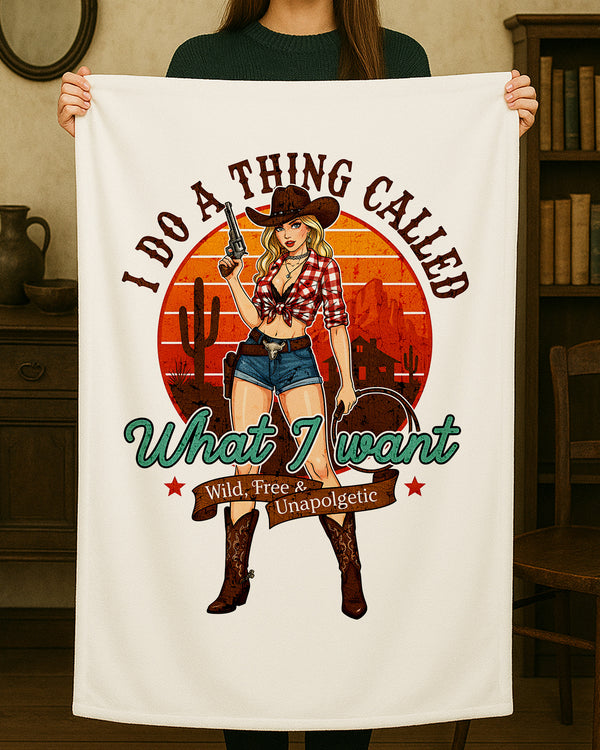 Blanket I Do A Thing Called What I Want Wild, Free & Unapolgetic GBL0160