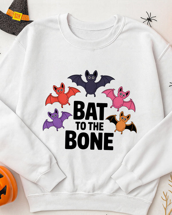 Sweater Bad To The Bone Cute Halloween GSW01