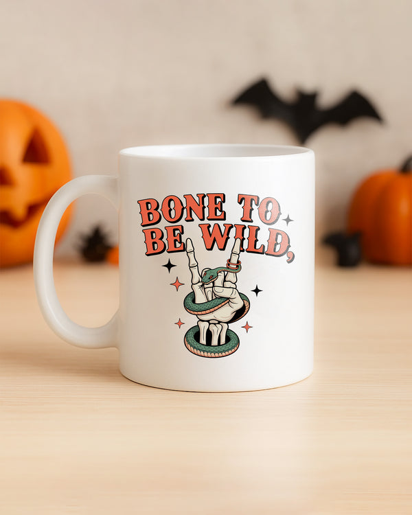 Mug Bone To Be Wild Cute Halloween GMG011