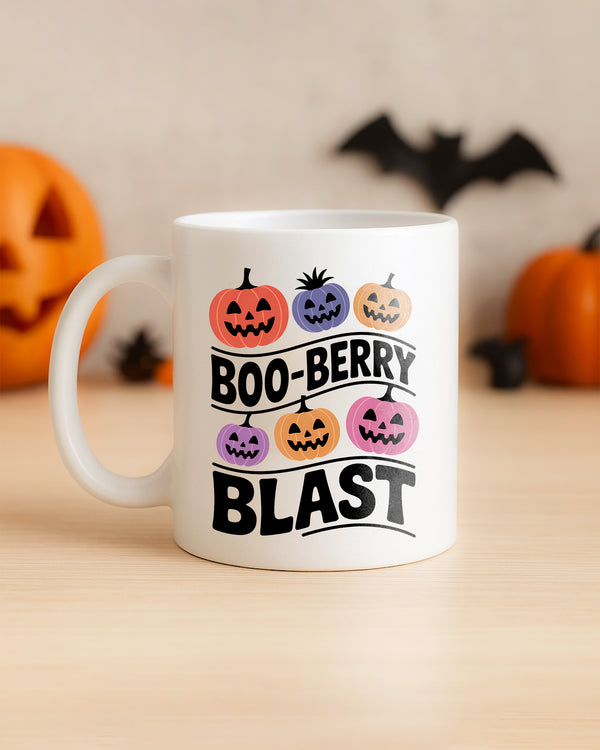 Mug Boo-Berry Blast Monster Pumpkin Cute Halloween GMG012