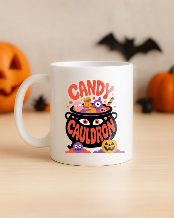 Mug Candy Cauldron Pumpkin Cute Halloween GMG027