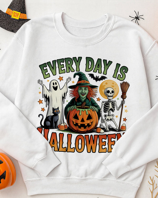 Sweater Far Out Fright Polar Bear Guitar Cute Halloween GSW039