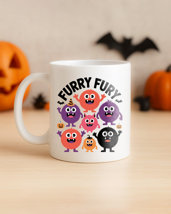 Mug Furry Fury Monster Cute Halloween GMG043