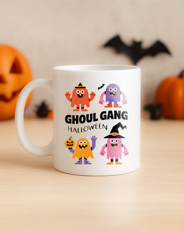 Mug Ghoul Gang Hangover Club Monster Cute Halloween GMG046