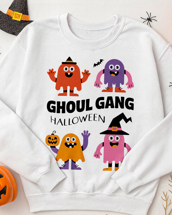 Sweater Ghoul Gang Hangover Club Monster Cute Halloween GSW046