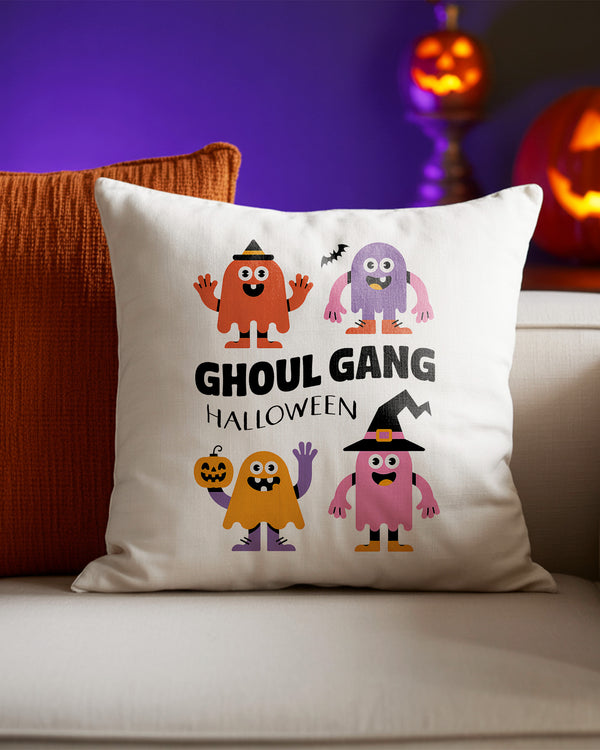 Pillow Cushion Ghoul Gang Hangover Club Monster Cute Halloween GPL051