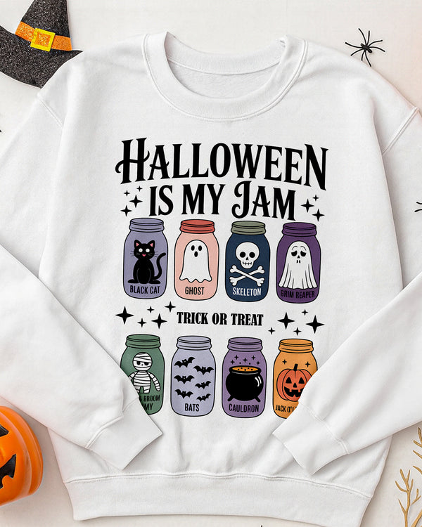 Sweater Halloween Is My Jam Cute Halloween GSW053