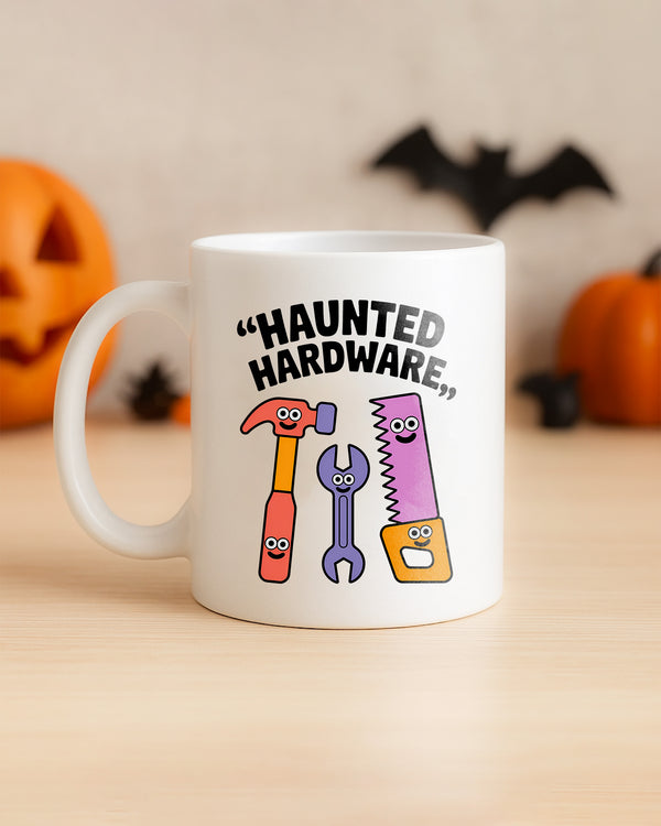 Mug Haunted Hardware Tools Cute Halloween GMG059