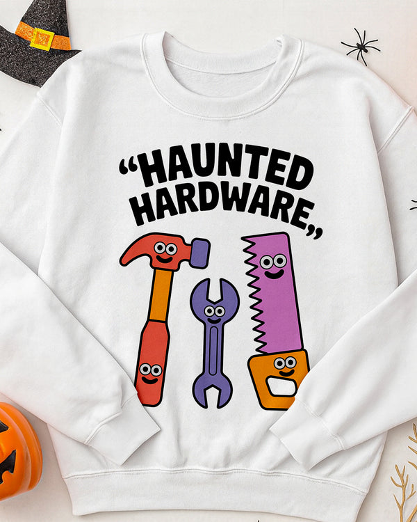 Sweater Haunted Hardware Tools Cute Halloween GSW059