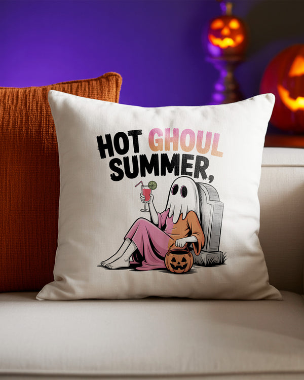 Pillow Cushion Hot Ghoul Summer Ghost Cute Halloween GPL070