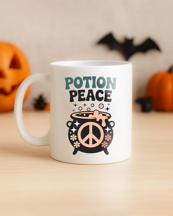 Mug Potion Peace Cauldron Cute Halloween GMG080