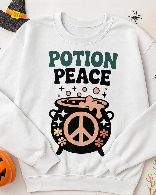 Sweater Potion Peace Cauldron Cute Halloween GSW080