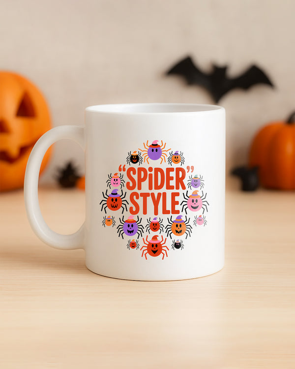 Mug Spider Style Cute Halloween GMG095