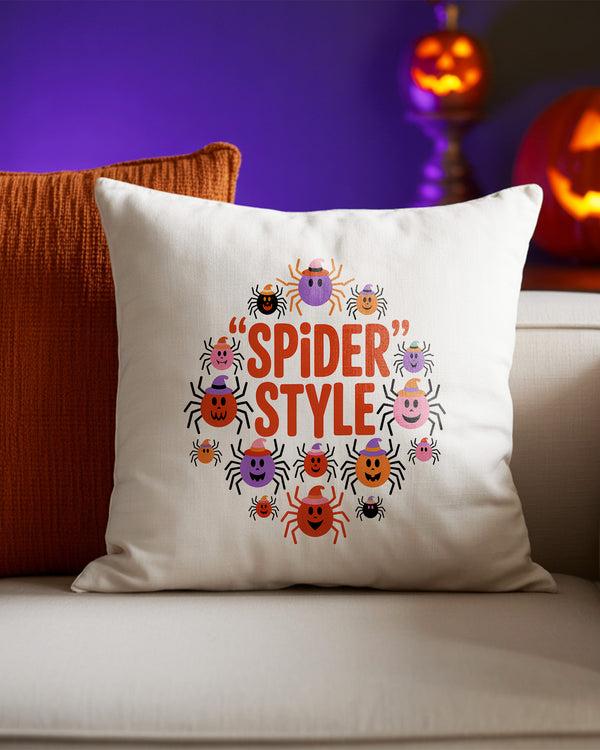 Pillow Cushion Spider Style Cute Halloween GPL0112