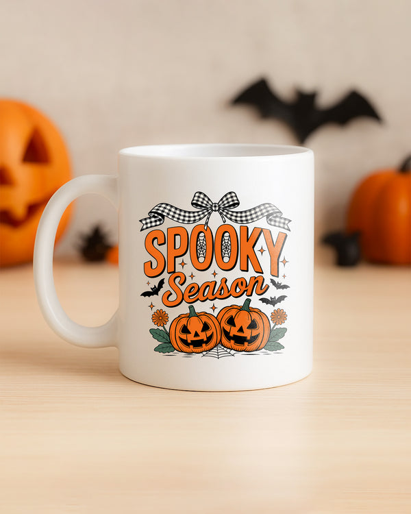 Mug Spooky Season Pumpkin Cute Halloween GMG098