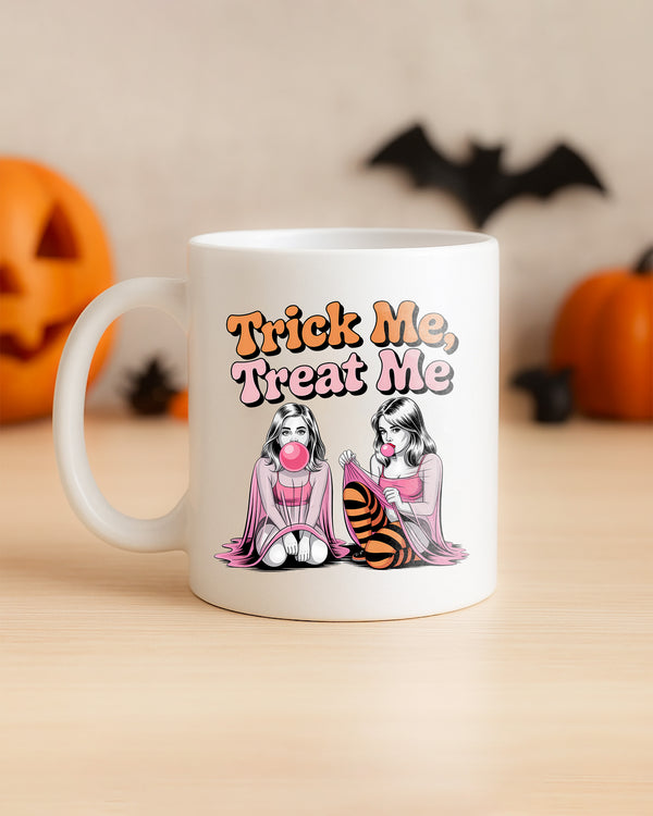 Mug Trick Me Treat Me Sexy Girl Cute Halloween 02 GMG0121