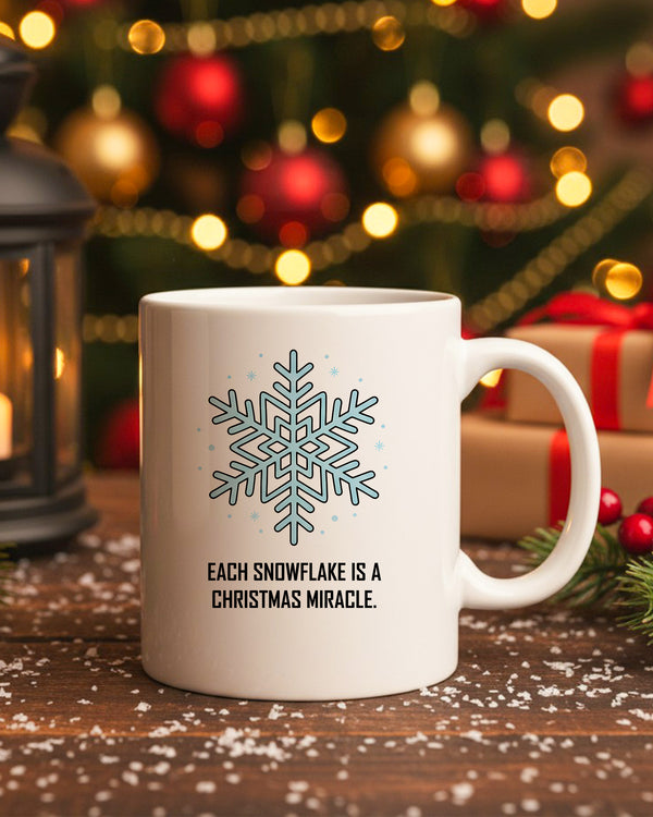 Mug Each Snowflake Is A Christmas Miracle GMG0236